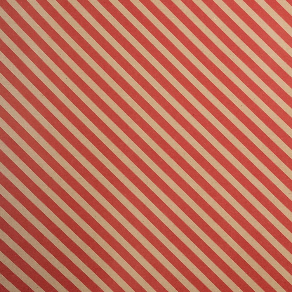 JAM Paper Christmas Brown Kraft & Red Stripe Wrapping Paper, 25 Sq. ft., 1/Pack | Walmart (US)