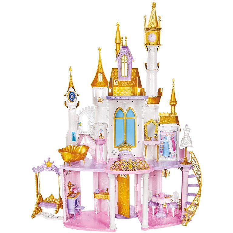 Disney Princess Ultimate Celebration Castle, Princess Castle Doll House with Musical Fireworks Li... | Walmart (US)