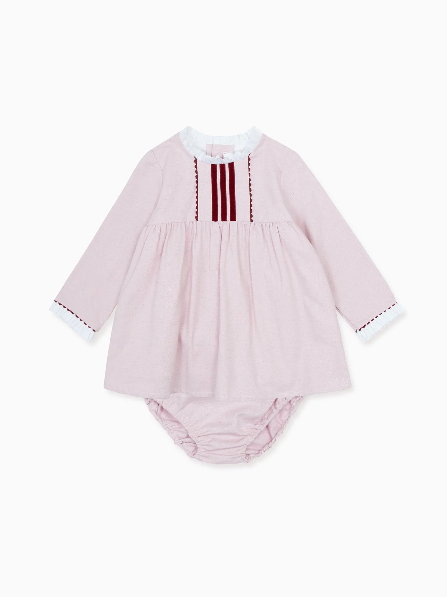 Pink Rosita Baby Girl Set | La Coqueta (US)