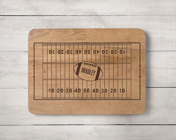 Football Cutting Board Football Gifts Football Kitchen | Etsy | Etsy (US)