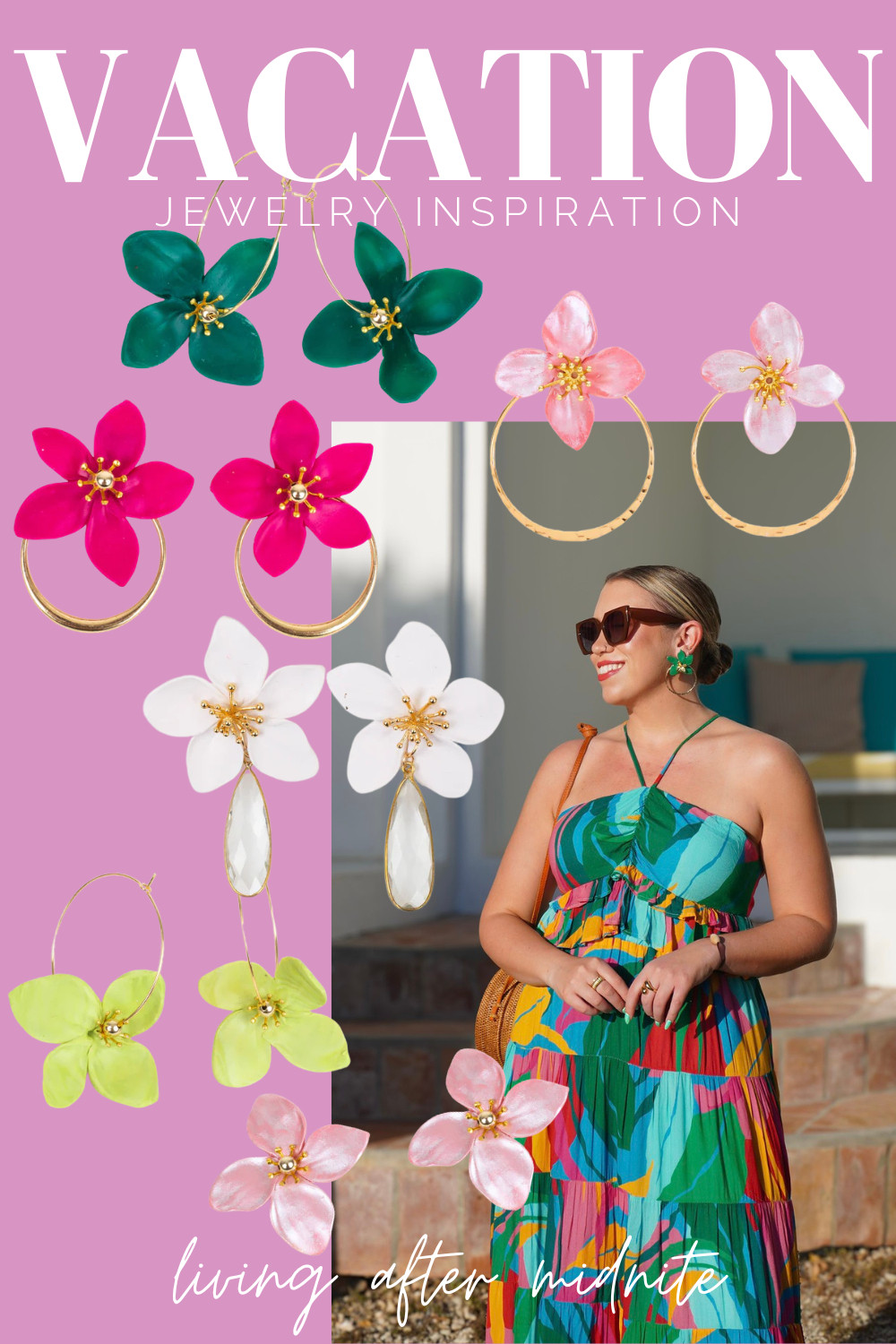 Summer earrings, flower earrings, tropical vacation earrings, gifts for her, woman owned business, small business highlight! 

#LTKTravel #LTKGiftGuide #LTKWedding