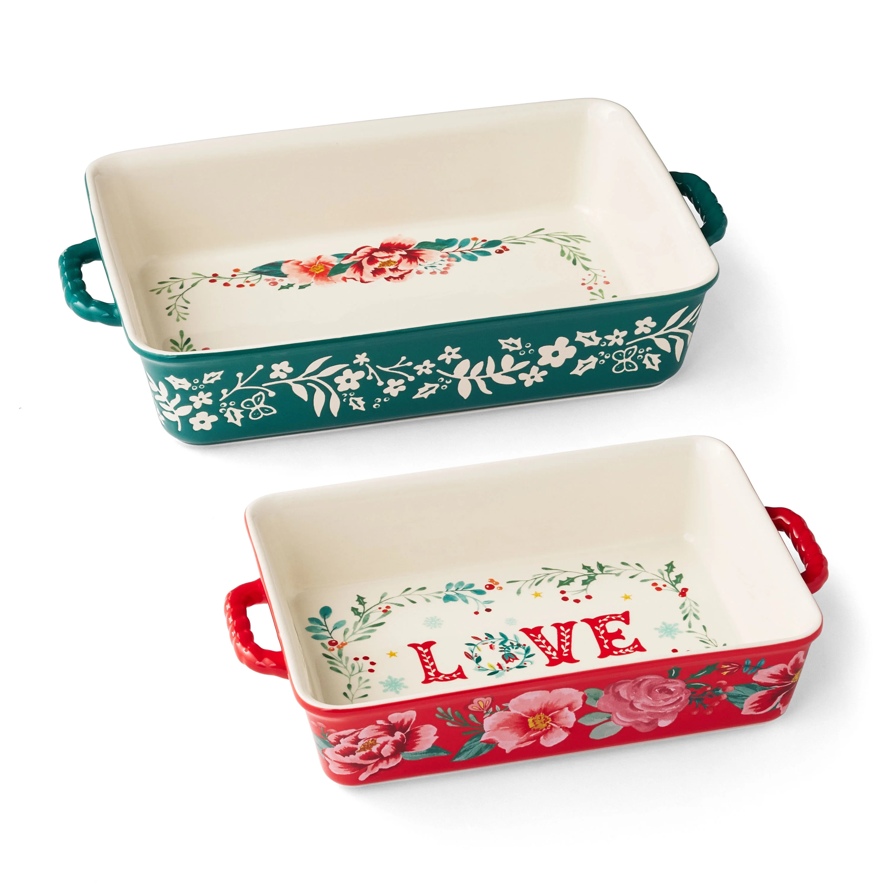 The Pioneer Woman Merry Meadow 2-Piece Nesting Bakeware Set | Walmart (US)