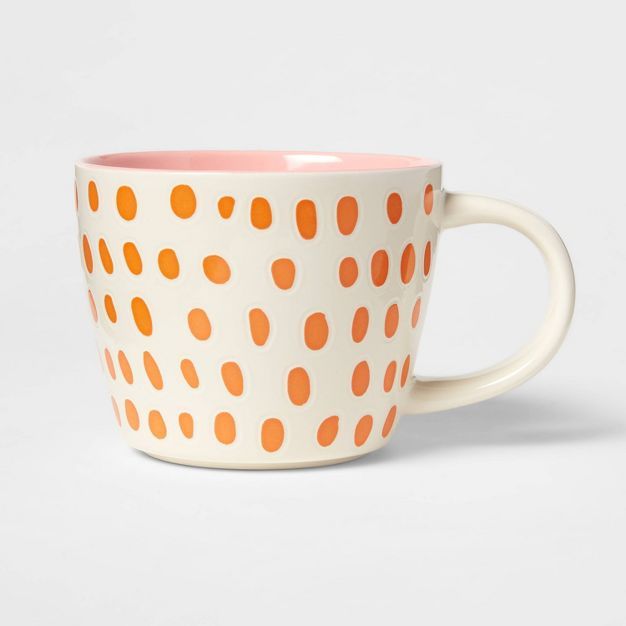 16oz Stoneware Dots Mug - Opalhouse&#8482; | Target