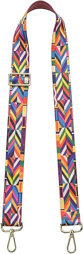 Wide Shoulder Strap Adjustable Replacement Belt Guitar Style Cross body Handbag Purse Strap | Amazon (US)