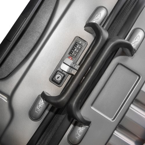 VinGardeValise(R) Wine Suitcase, Grande 12 Bottle, Silver | Williams-Sonoma