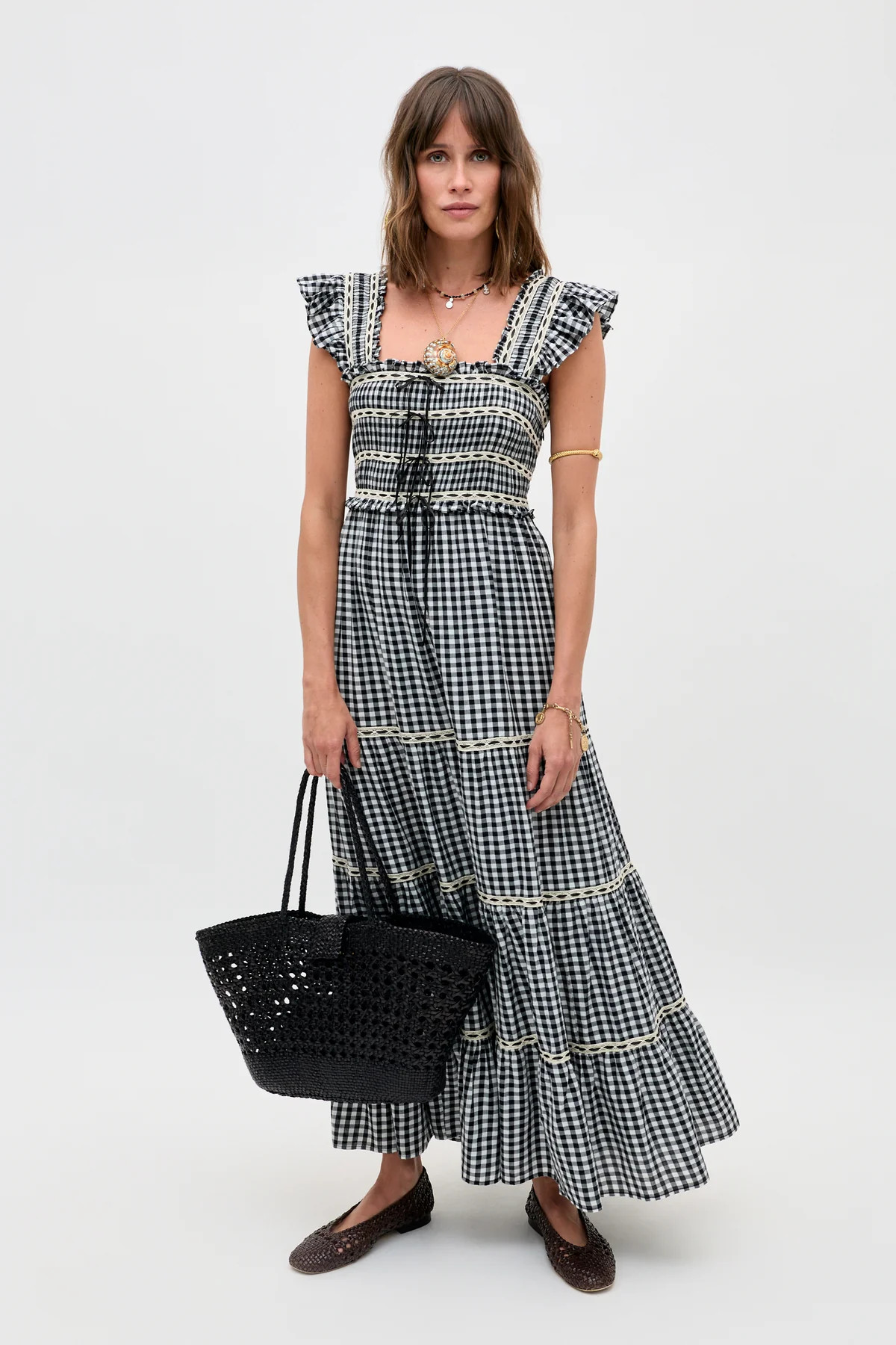 Chandra - Beth Check Black | Rixo