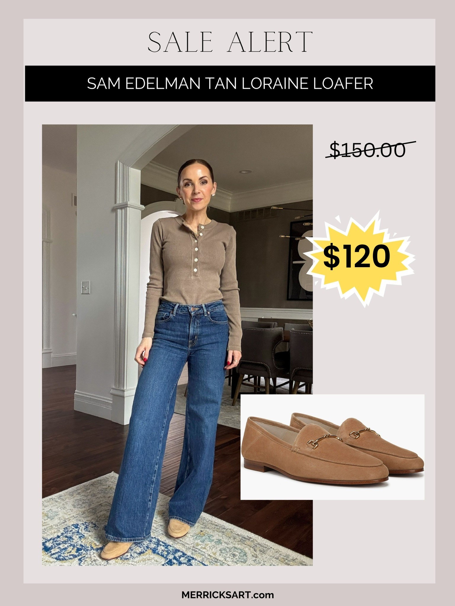 Join @samedelman loyalty program (free) and get $30 off $140 purchase. Which makes these loafers only $120! Such a great neutral shoe you’ll wear on repeat 

#LTKSaleAlert