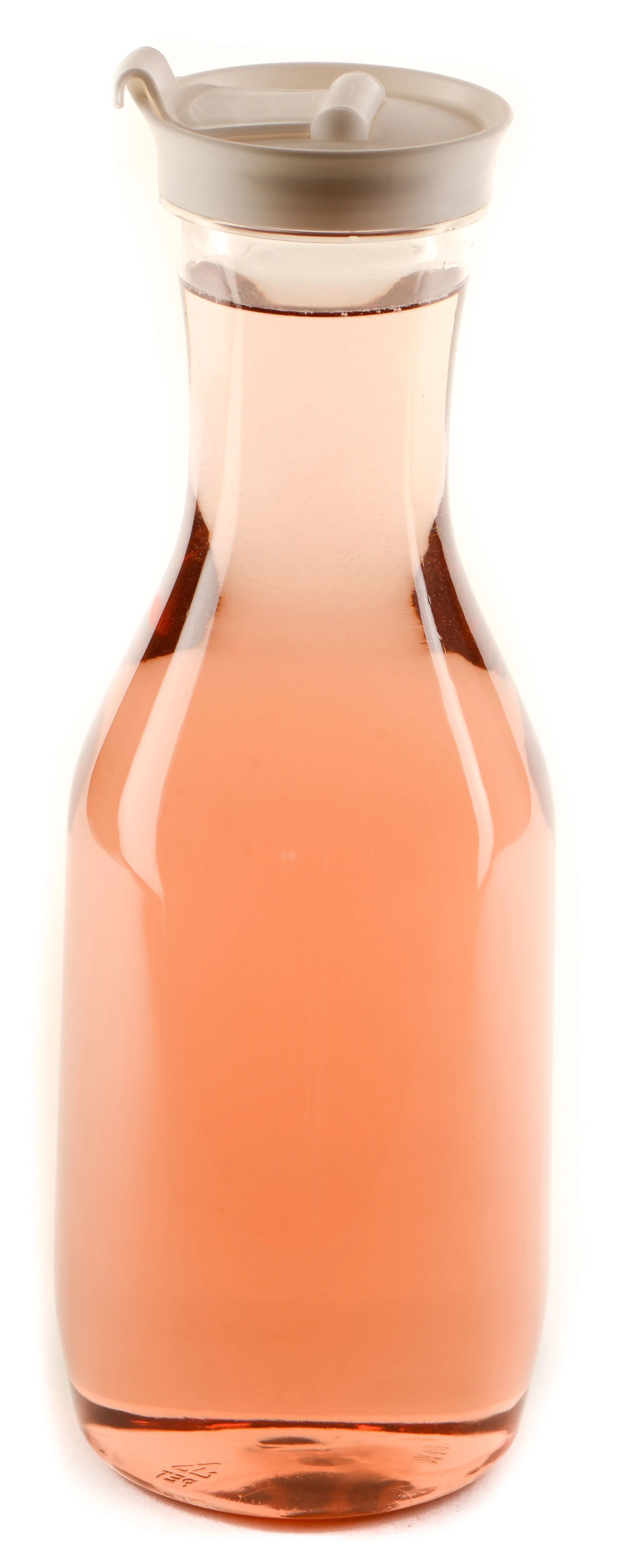 [1 PACK] Clear Plastic Heavy Duty Pitcher - Large Water Carafes, Plastic Bottles with Flip Top Li... | Walmart (US)