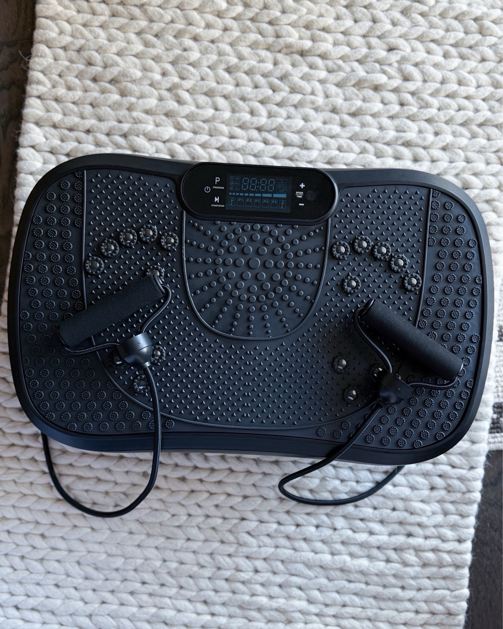 The vibration plate has been part of my routine since Christmas & I genuinely look forward to it every single day. Ten minutes while I catch up on something on my phone counts as a workout in my world. Paired with my weighted vest, which I have been wearing since June 2025, & the two together have made a noticeable difference. If you are trying to move more without overhauling your entire life, this combo is it.

weighted vest - vibration plate - home gym - fitness for women - at home workout - workout equipment - women’s fitness - healthy lifestyle - fit mom - weighted vest workout - vibration plate workout - home workout equipment - wellness routine - women over 30 - fitness motivation - low impact workout - workout for moms - home fitness - easy workout - daily movement - strength training women - weighted vest women - plate workout - workout routine - stay at home mom fitness - mom workout - fitness over 30 - fitness over 40 - simple workout routine - women’s wellness - body recomposition - home gym setup - affordable home gym - workout from home - low impact fitness - active lifestyle - healthy habits - morning workout - quick workout - functional fitness - everyday wellness - fitness lifestyle - gym alternative - weight loss workout - toning workout - full body workout - beginner workout​​​​​​​​​​​​​​​​

#LTKdayinmylife #LTKselfcare #LTKActive