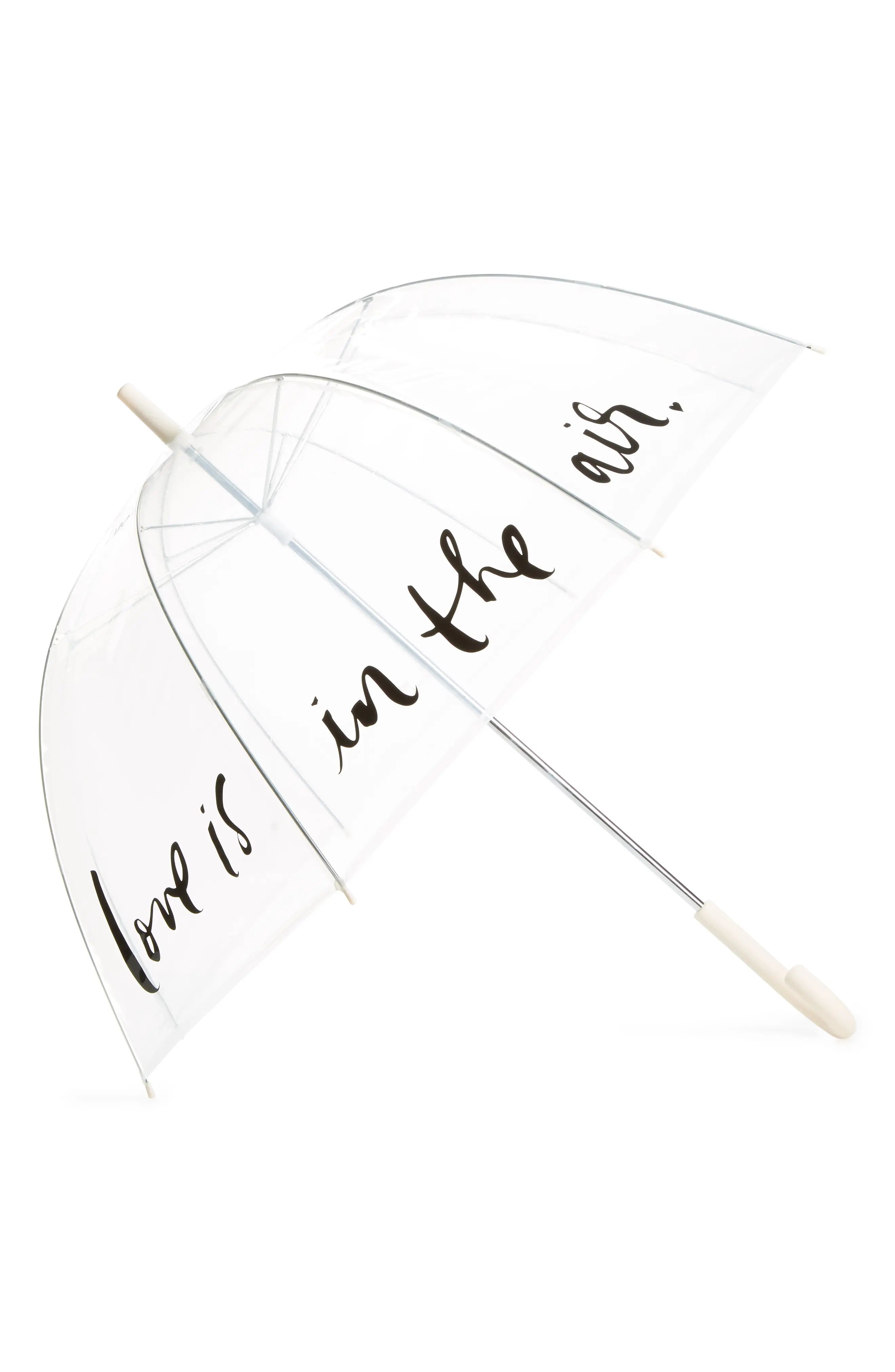 kate spade new york polka dot clear umbrella | Nordstrom