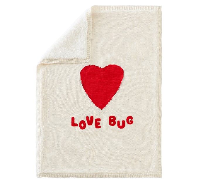 Love Bug Heirloom Baby Blanket | Pottery Barn Kids