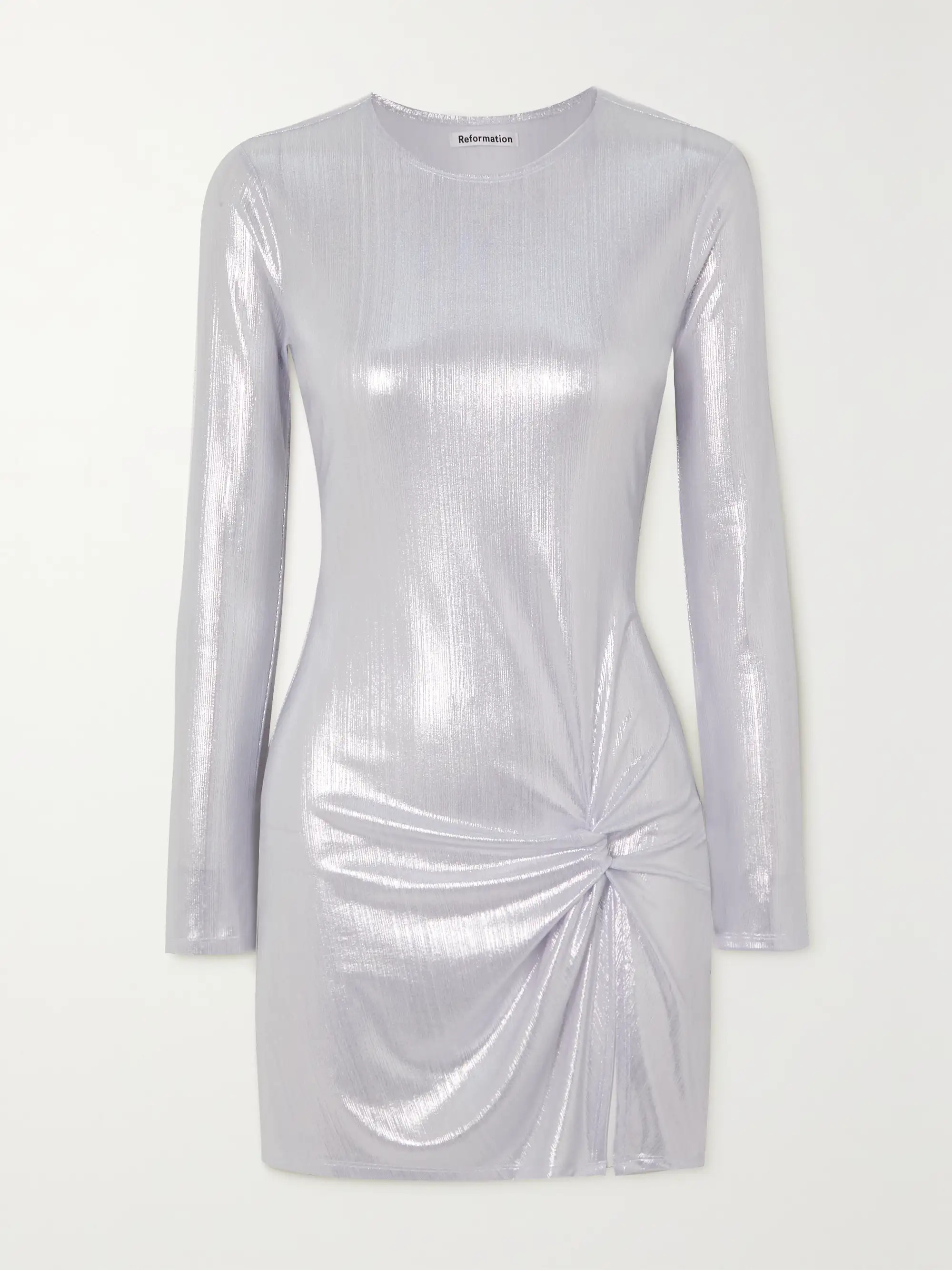 Roxbury metallic knitted mini dress | NET-A-PORTER (US)