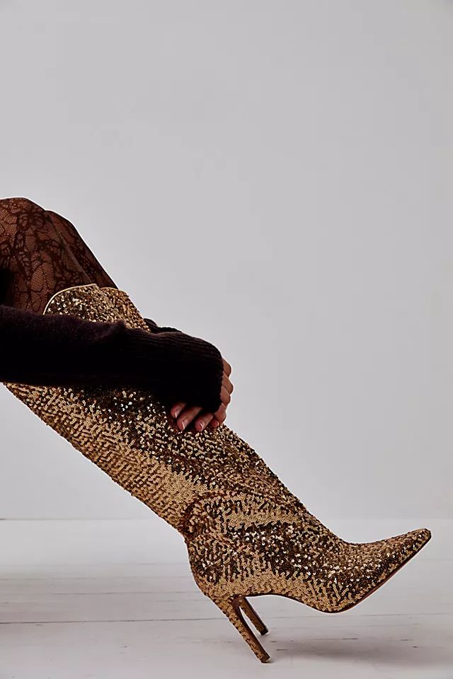After Midnight Sequin Boots | Free People (Global - UK&FR Excluded)