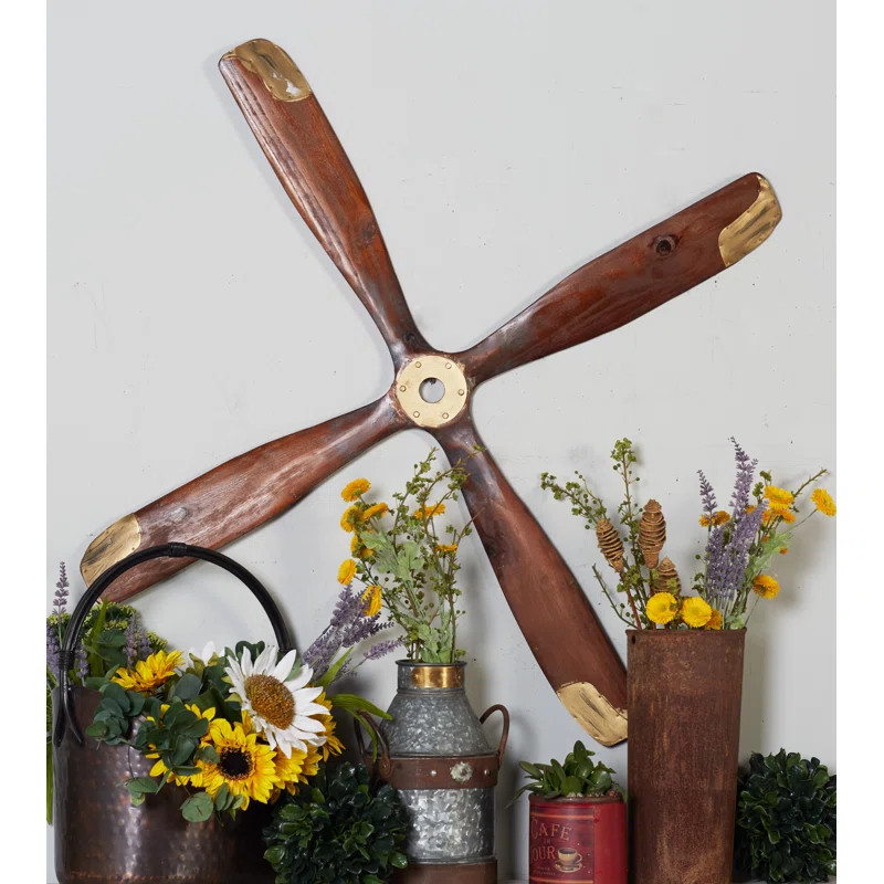 Wood Airplane Propeller Wall Décor | Wayfair North America