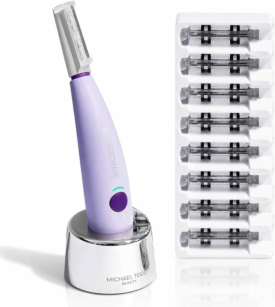 Michael Todd Beauty Sonicsmooth Dermaplane Razor for Women Face | Amazon (US)