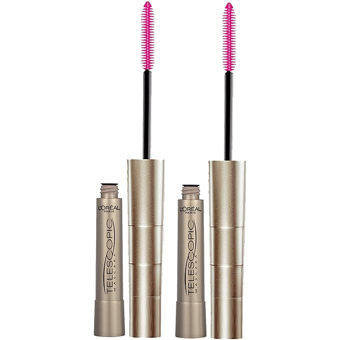 L'Oreal Paris Makeup Telescopic Original Lengthening, Lash Separating Mascara with Dual Precision... | Amazon (US)