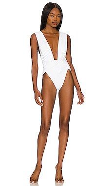 La Reveche Eloee One Piece in White from Revolve.com | Revolve Clothing (Global)