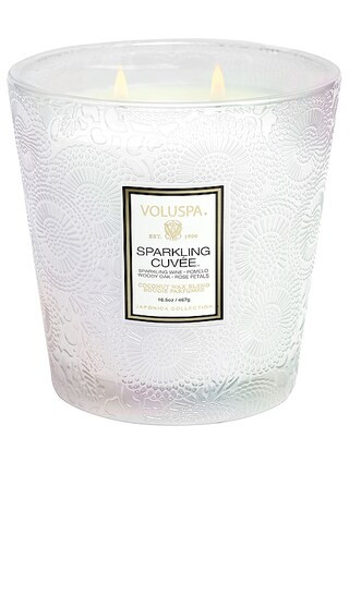 Sparkling Cuvee 3 Wick Hearth Candle | Revolve Clothing (Global)