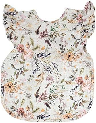 BapronBaby Flutter Delilah Floral Bapron - Soft Waterproof Stain Resistant Bib - Machine Washable... | Amazon (US)
