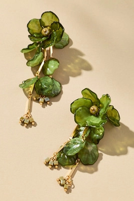 Floral Drop Earrings | Anthropologie (US)