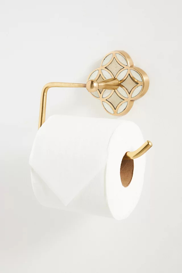 Aleah Inlay Toilet Paper Holder | Anthropologie (US)