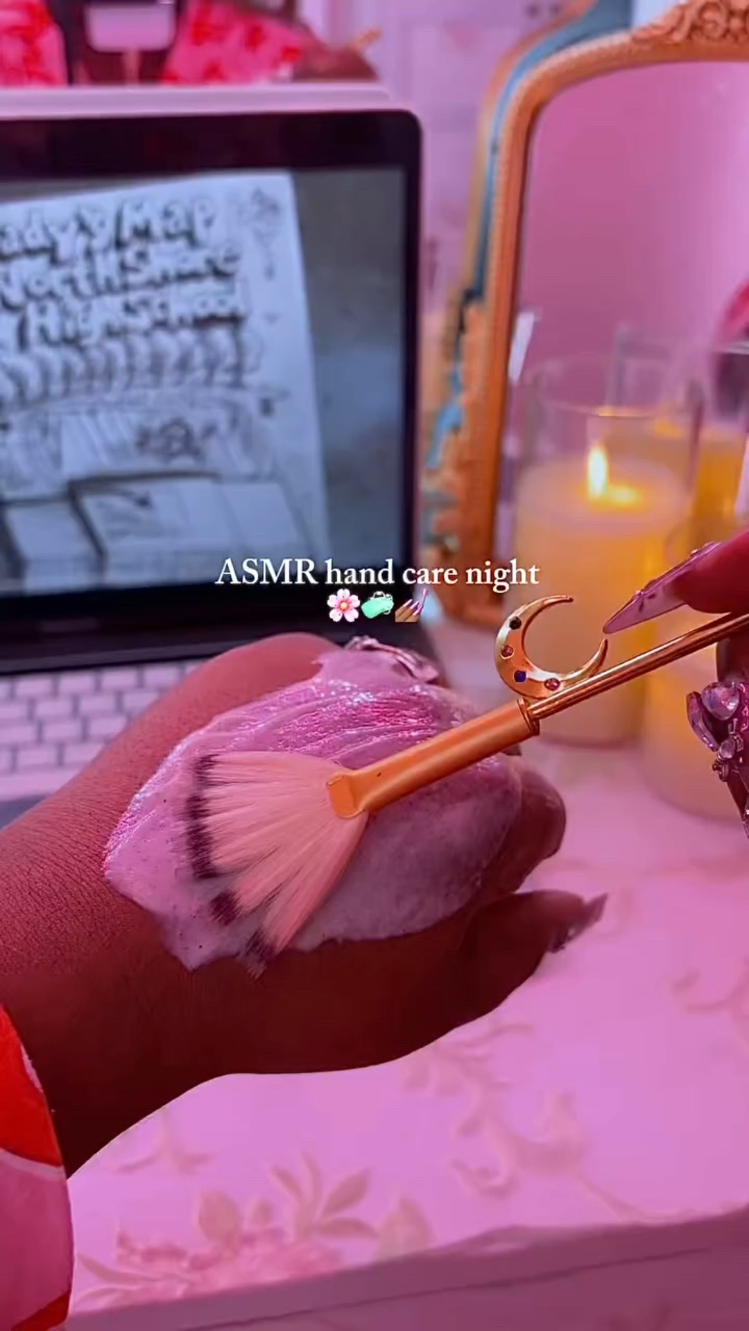 ASMR hand care night with @meangirls and the faves @oliveandjune !!

Nothing like having a movie on and self care time at night! So relaxing! 🥰🌸

-
-
#asmr #handcare #handcareroutine #selfcare #selfcarenight #pinkaesthetic #pinkgirl #nighttimeroutine #handcareproducts #girlygirl #selfcareaesthetic

#LTKHome #LTKBeauty #LTKFindsUnder100