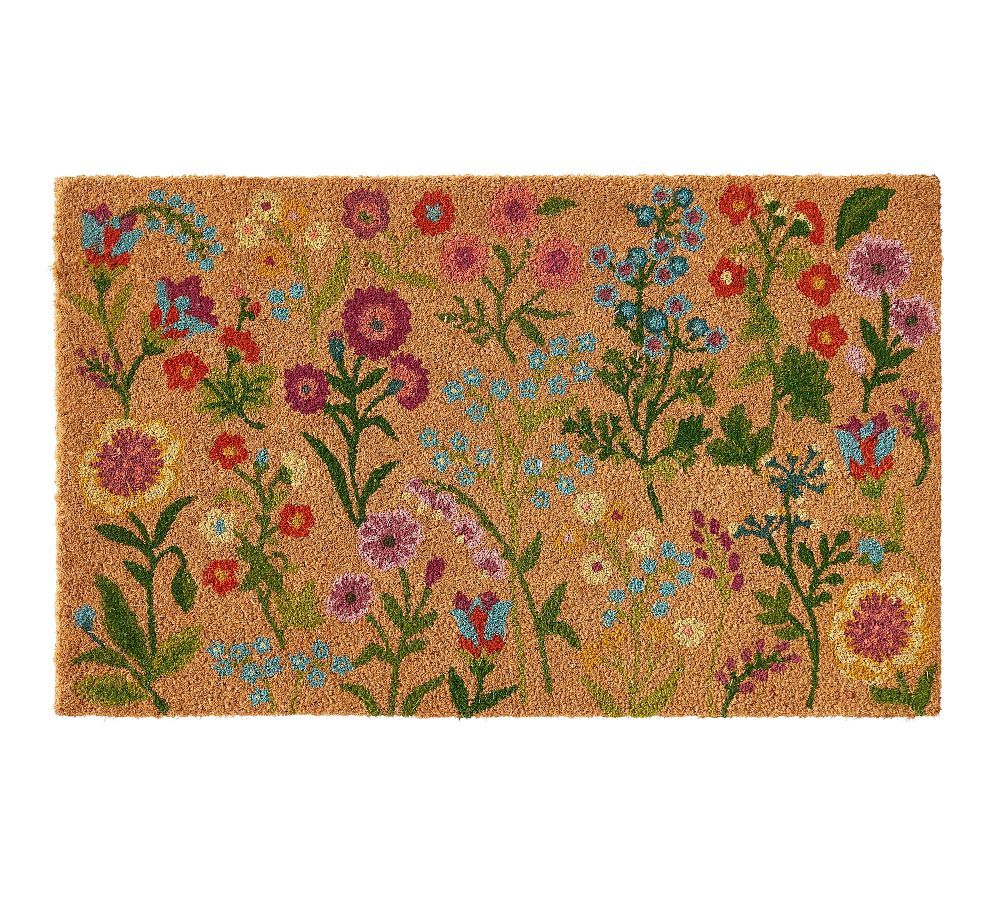Spring Floral Doormat | Pottery Barn (US)