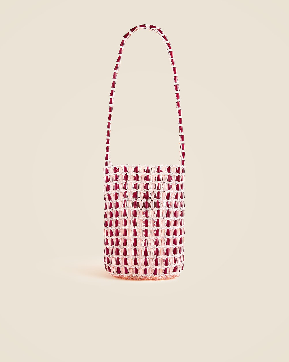 Beaded bucket bag | J. Crew US