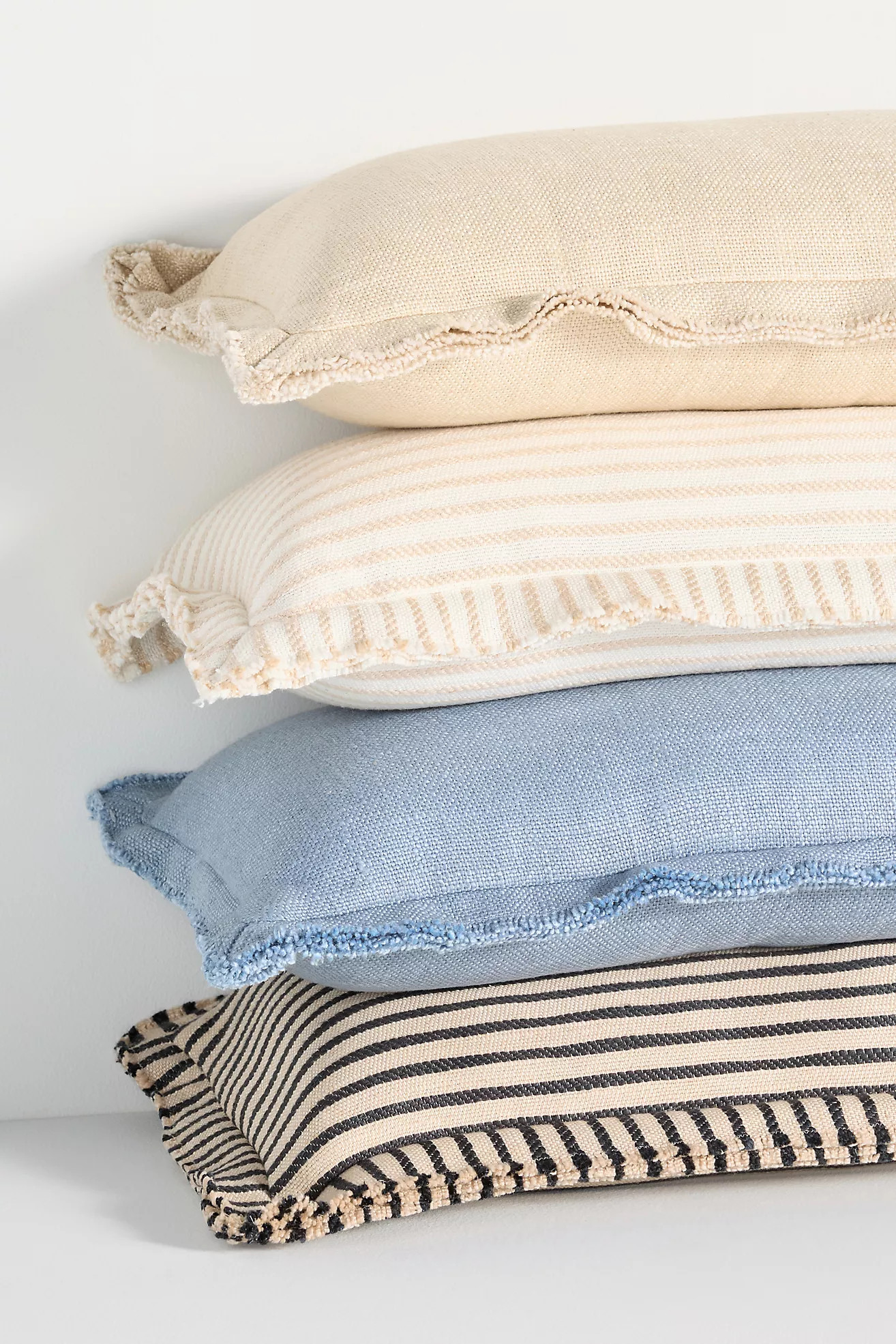 Luxe Linen Blend Pillow | Anthropologie (US)