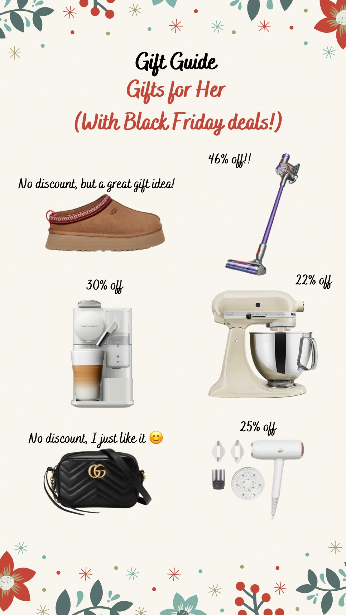 A gift guide of my favorite Black Friday deals along with a sprinkle of some of my favorite items! 





Thanksgiving outfit
Christmas decor
Christmas tree
holiday outfits 
Gift guide 
Holiday dress
Holiday party outfit
Boots
Sweater dress
Garland

#LTKSeasonal #LTKCyberWeek #LTKGiftGuide