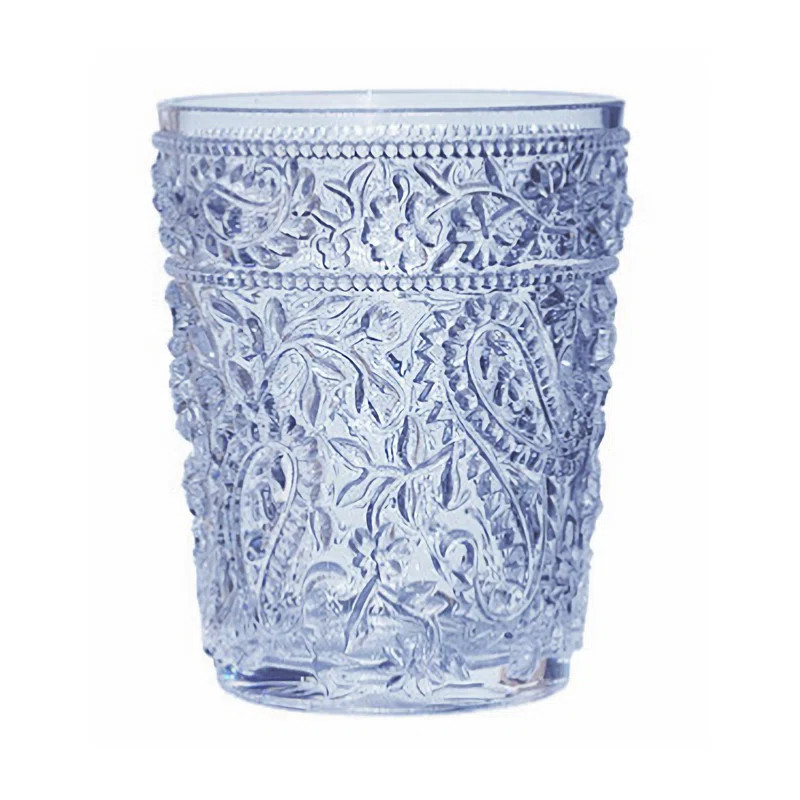 Lola Paisley 14 oz. Acrylic Drinking Glass (Set of 4) | Wayfair North America