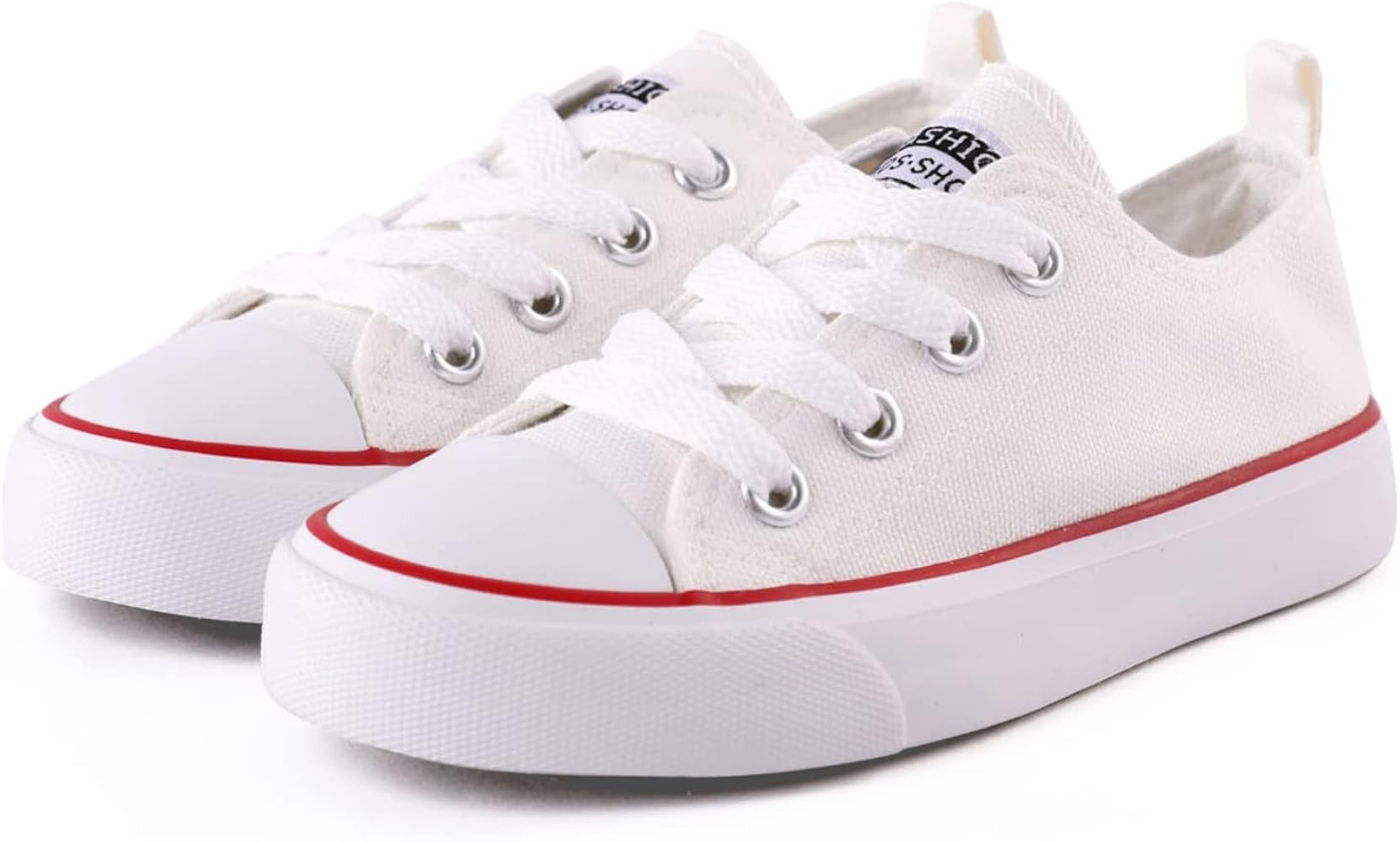 PATPAT Toddler Kid Canvas Sneaker Boys and Girls Slip On Sneakers Toddler Little Kid Big Kid Snea... | Amazon (US)