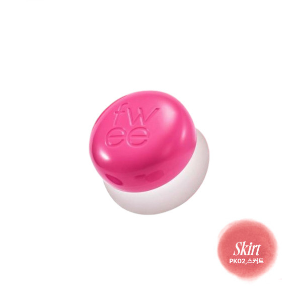 Fwee - Lip & Cheek Blurry Pudding Pot - 5g - PK02 Skirt | Stylevana