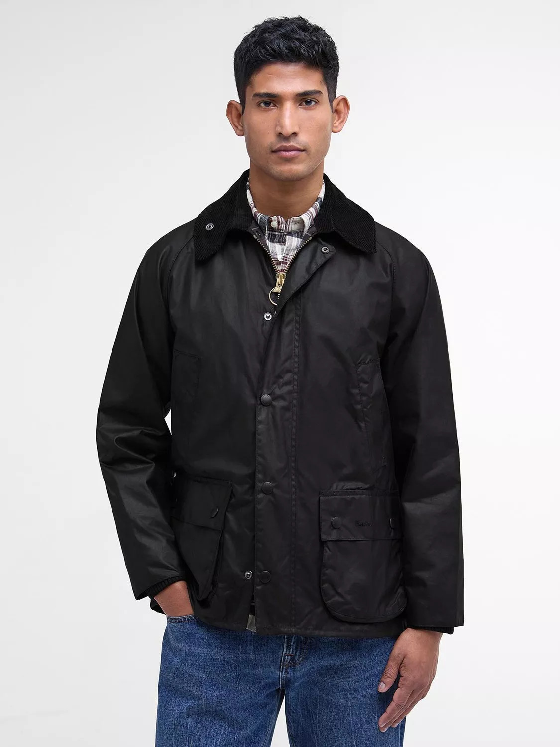 Barbour Bedale Waxed Cotton Jacket | John Lewis (UK)