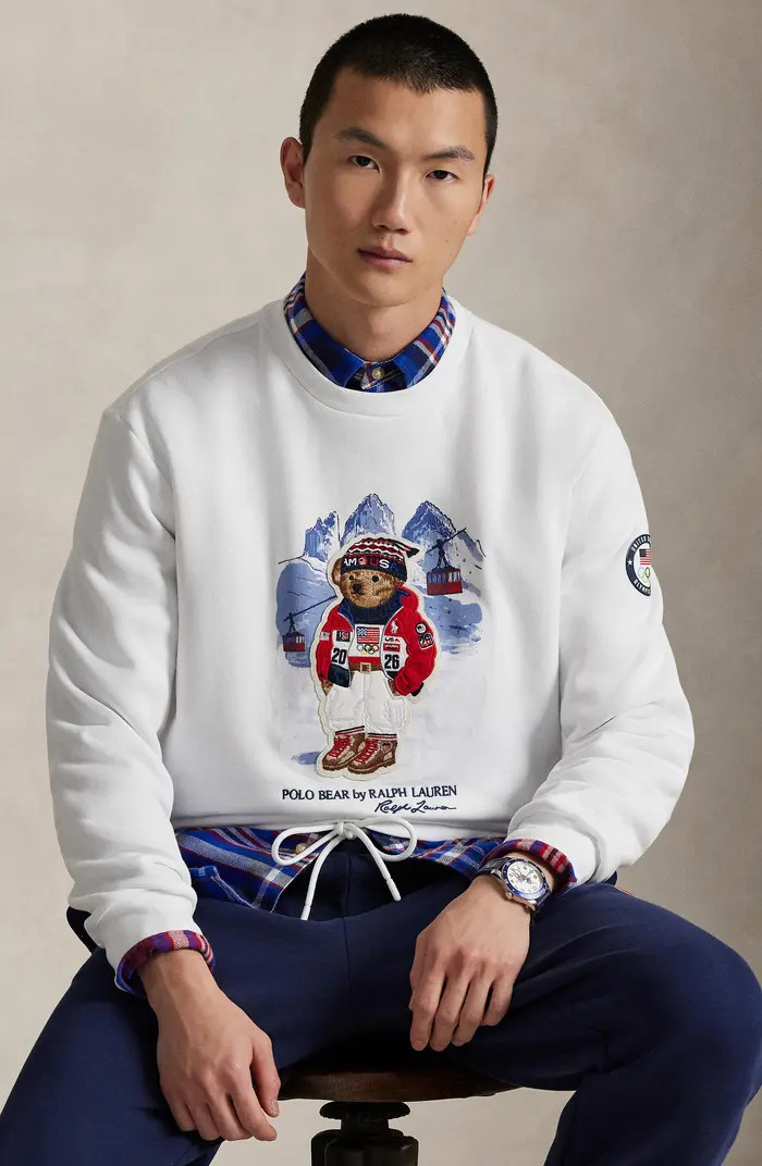 Polo Ralph Lauren Team USA Polo Bear Sweatshirt | Nordstrom | Nordstrom