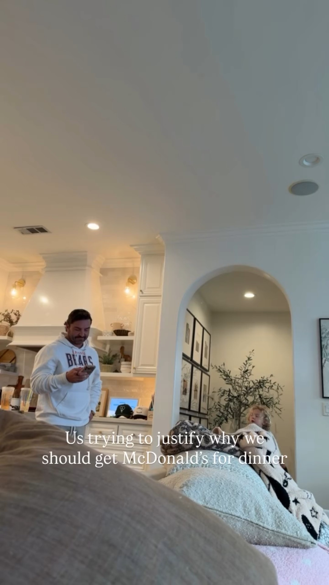 Us trying to justify why we should get McDonald’s for dinner