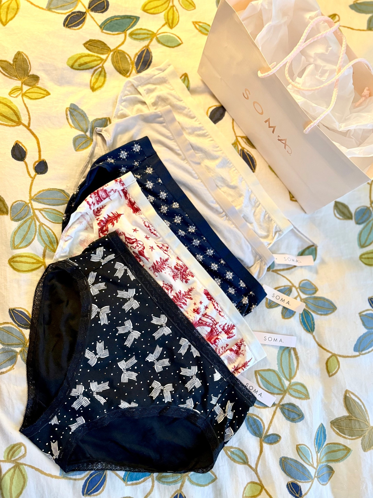 Time for a top drawer update? #somapartner

Get some new undies as part of Soma’s sale! Right now these are 5 for $39. Not sure how long the sale will last though!

I love the Cotton Modal line which are soft and breathable. I try to avoid synthetics.

Check them out and upgrade your underwear for the new year.

#LTKOver40 #LTKValentine #LTKSaleAlert