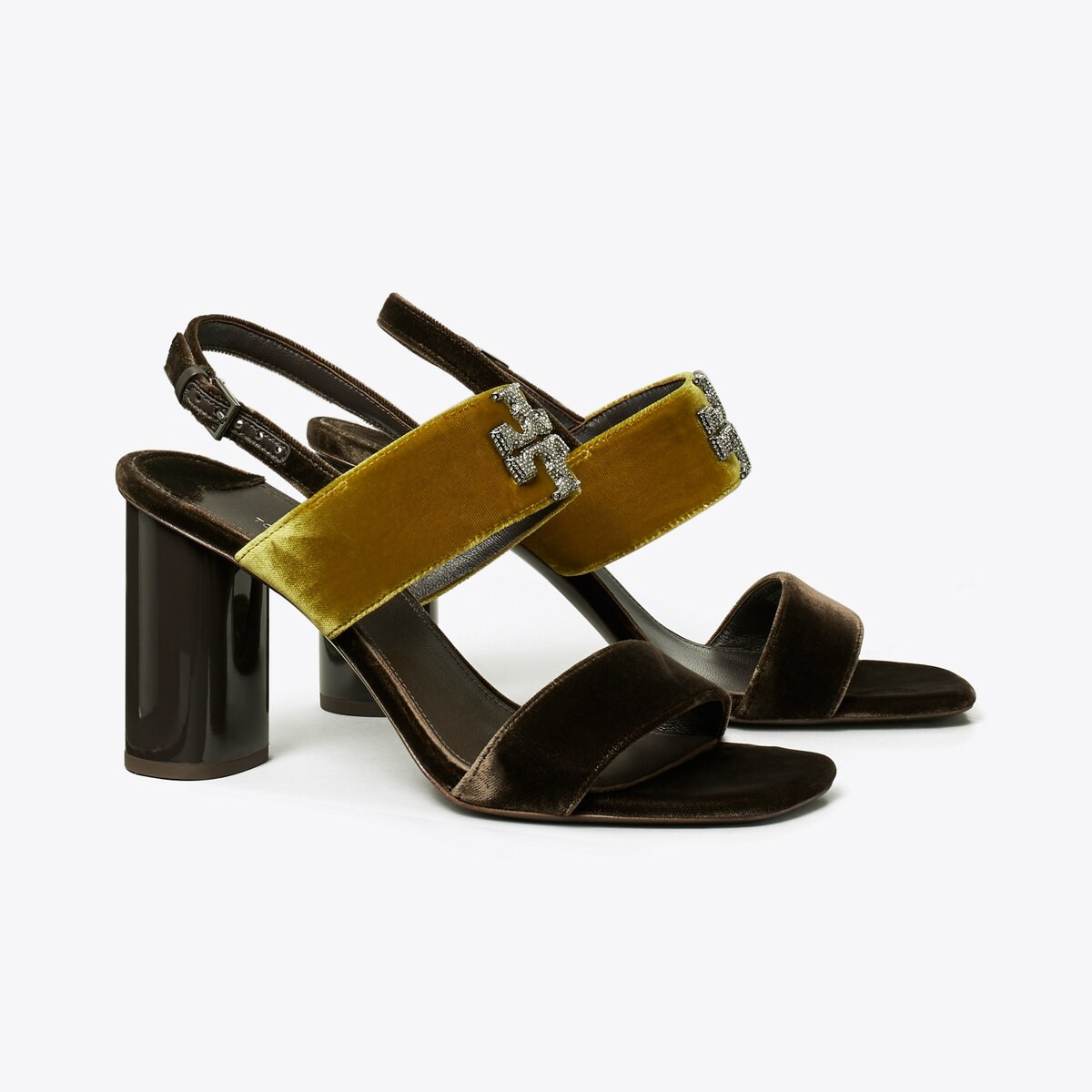 ELEANOR PAVÉ HEEL SANDAL | Tory Burch (US)