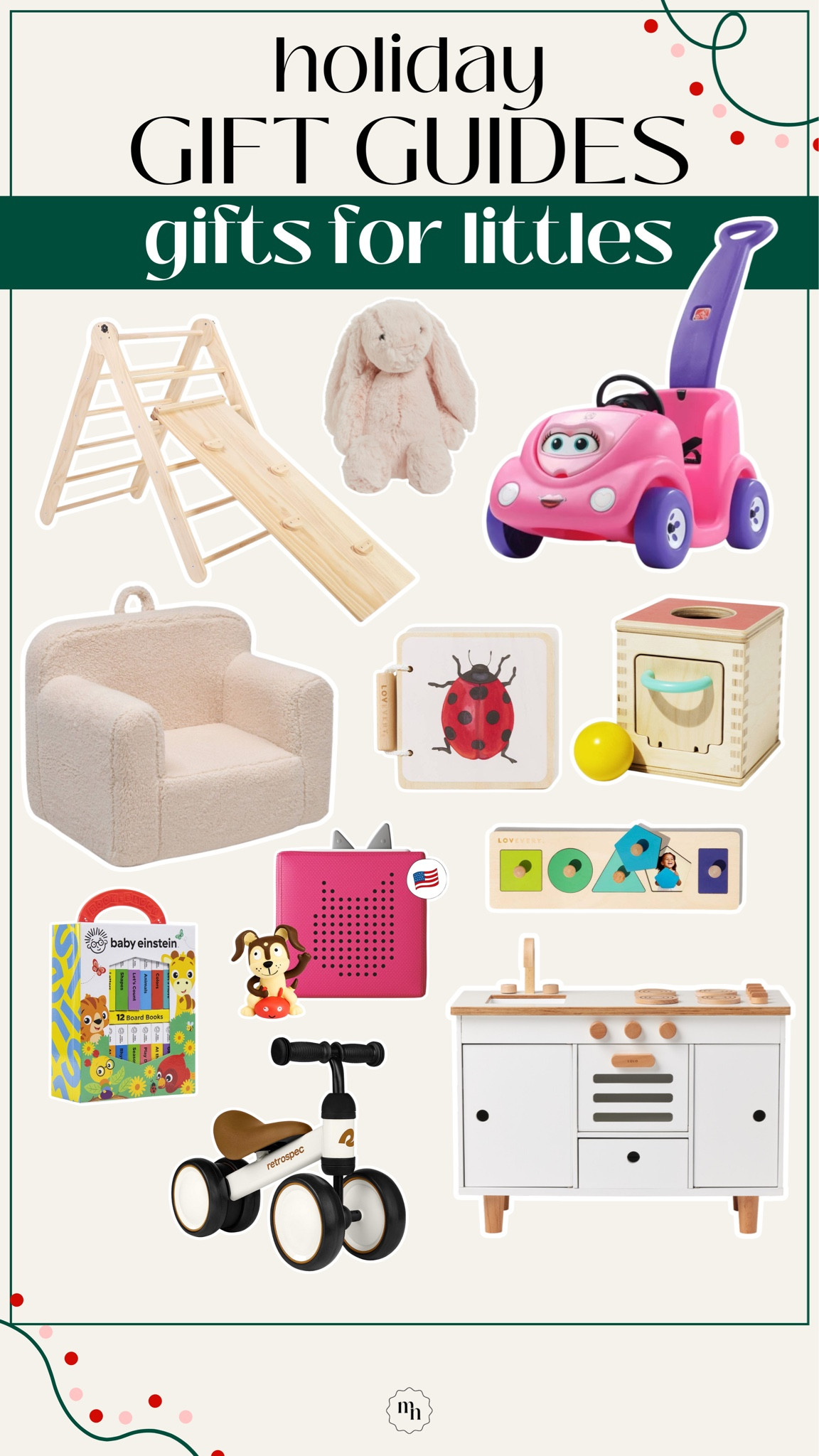 GIFT GUIDE: Gifts for littles!

#giftguide #giftidea #kidsgift #baby #kids #babygift 

#LTKbaby #LTKHoliday #LTKGiftGuide