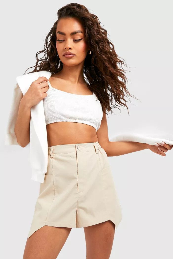 Woven Pocket Detail Short | Boohoo.com (US & CA)