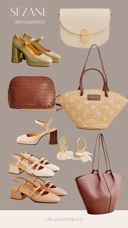 Sezane accessories ✨ bags, jewelry & shoes for spring & summer 

#LTKstyletip #LTKSeasonal