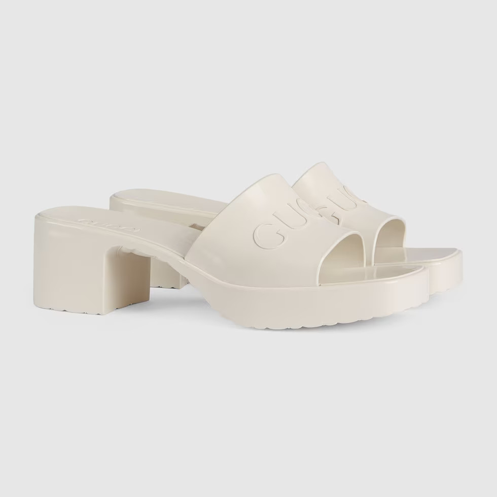 Women's rubber slide sandal | Gucci (US)