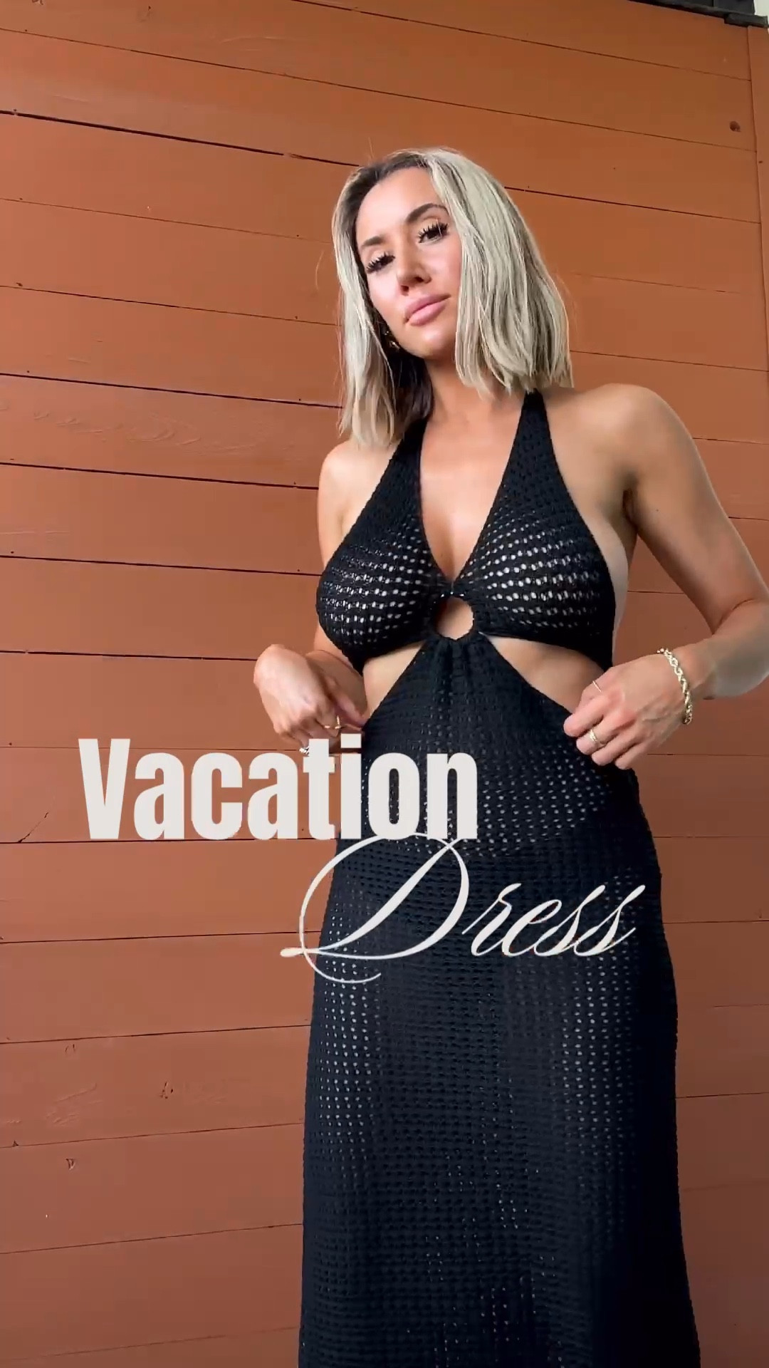 $15 Resortwear crochet midi dress in black (available in 15 colors 😍) I just checked and it’s available in all sizes but I bet this one is gonna be GONE before summer! The open back is so cute!!



Also sharing the undergarments I wore under this summer beachwear halter dress since it is see through 🏝️
.
.
.
.
#resortwear #beachwear #summerstyle #summeroutfit #beachfashion #vacationstyle #resortdress #lbd #summerdress #summerdresses #crochetdress #blackdresses #sheinfashion #sheinfinds #budgetstyle #cruisewear 

#LTKfindsunder100 #LTKfindsunder50 #LTKswim