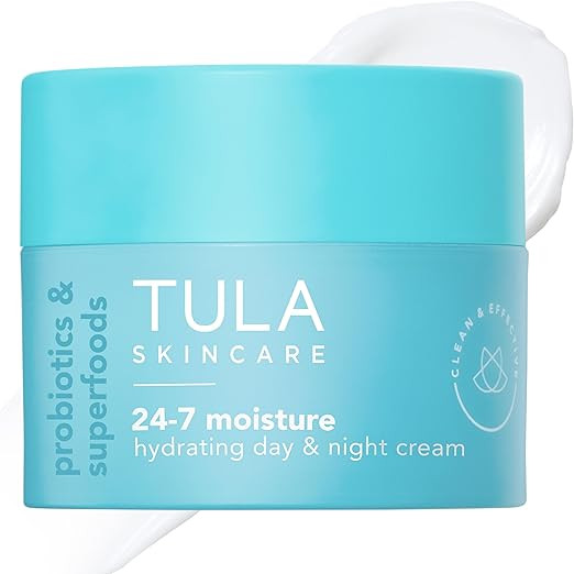 TULA Skin Care 24-7 Hydrating Day & Night Cream - Nourishing Moisturizer for Face, Maintain Skin ... | Amazon (US)