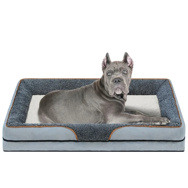 PayUSD Dog Beds for Large Dogs Orthopedic Dog Bed Sofa Large Medium Small, Supportive Egg Crate F... | Walmart (US)