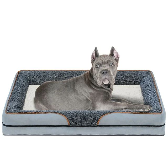 PayUSD Dog Beds for Large Dogs Orthopedic Dog Bed Sofa Large Medium Small, Supportive Egg Crate F... | Walmart (US)