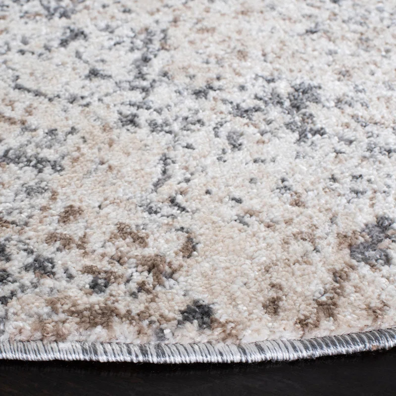 Arusha Abstract Ivory/Gray Area Rug | Wayfair North America