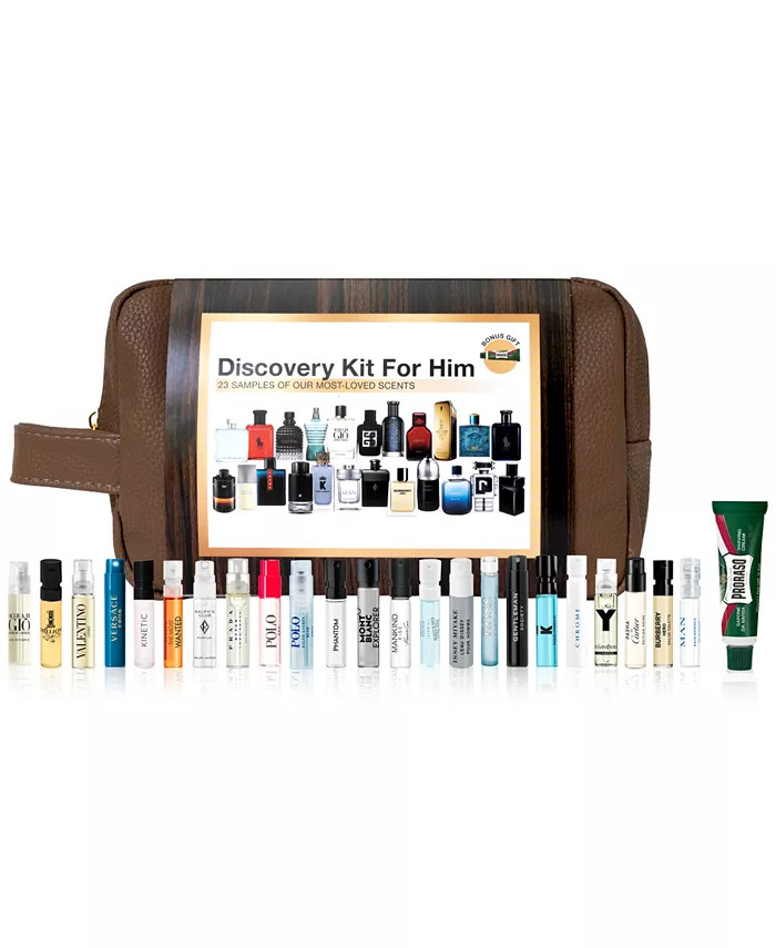 23-Pc. Fragrance Sampler Set For Him, Created for Macy's | Macys (US)