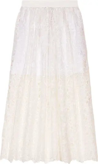 maje Floral lace maxi skirt | Nordstrom | Nordstrom