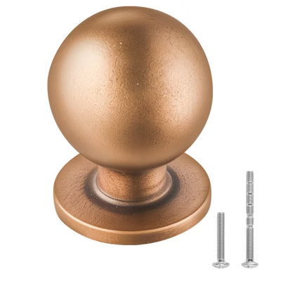 VEVOR Cabinet Knobs, 12 Pack, 0.98 Inch Zinc Alloy Drawer Pulls Door Handles, Round Kitchen Dresser Solid Knobs Cupboard Hardware,Antique Brass | Target